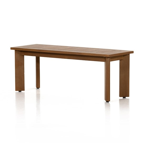 Four Hands, Colima Outdoor Dining Bench - Natural Teak