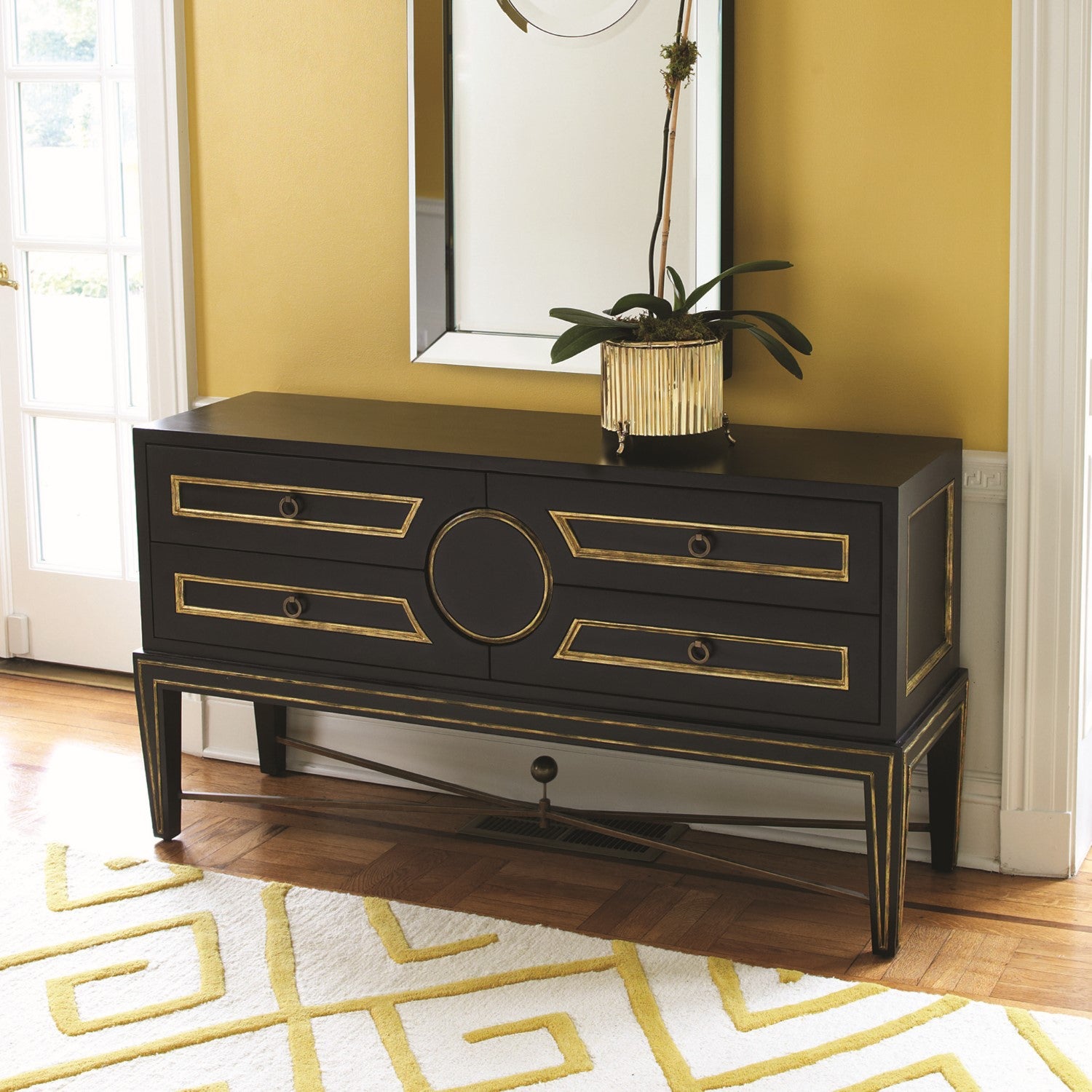 Global Views, Collector's Cabinet-Console-Black