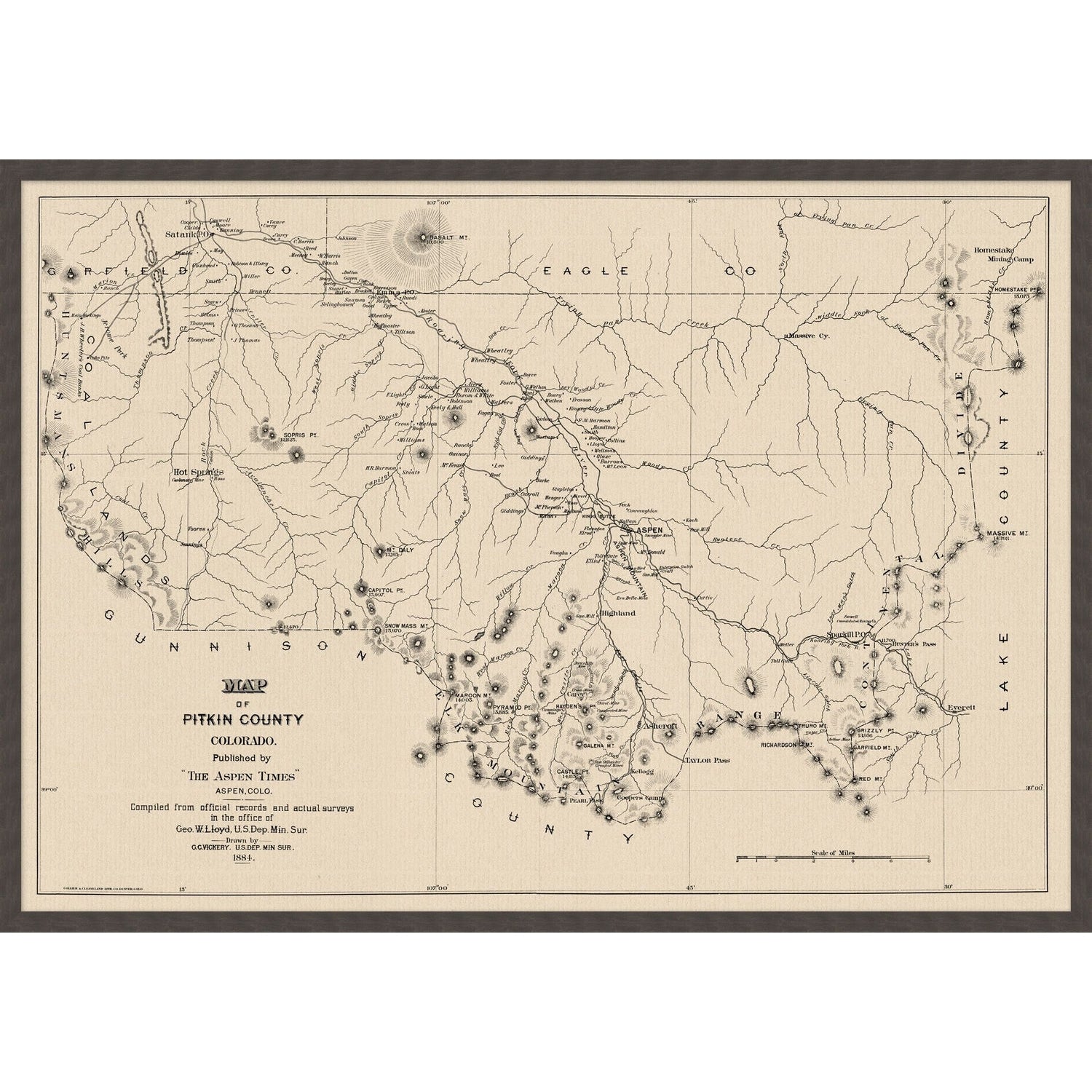 Wendover, Colorado Map