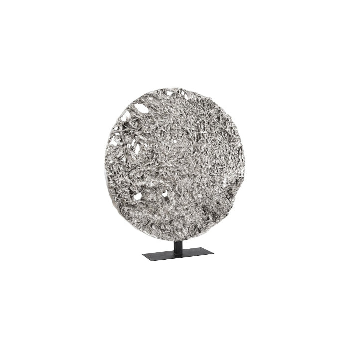 Phillips Collection, Colossal Cast Root on Stand - Large - Antique Silver