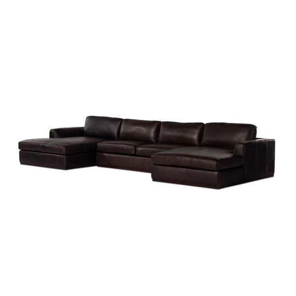 Four Hands, Colt 3pc U Sectional-Heirloom Cigar