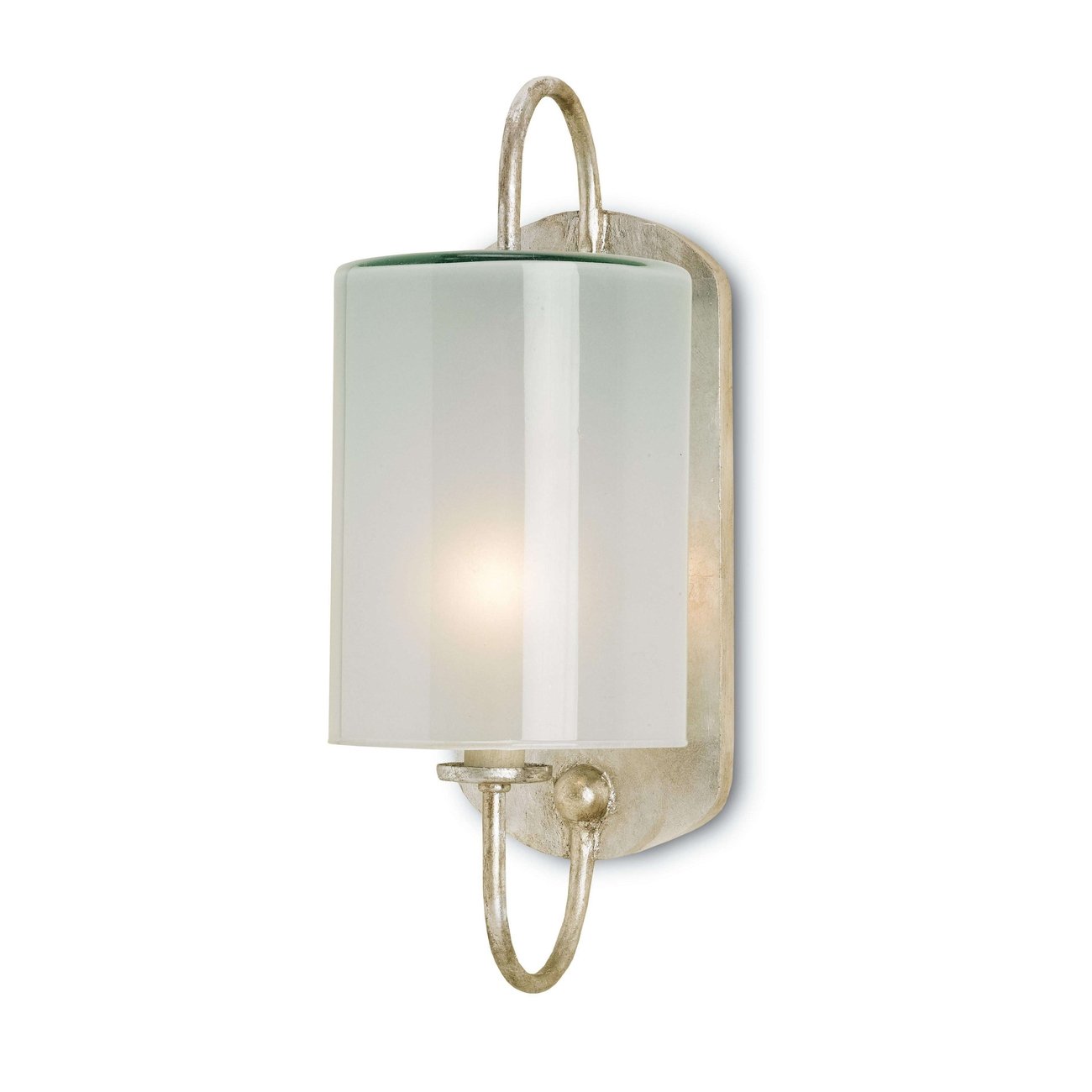 Currey, Glacier Silver Wall Sconce