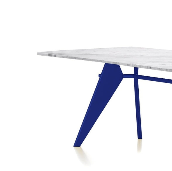 France & Son, Jean Cobalt Blue Marble Dining Table