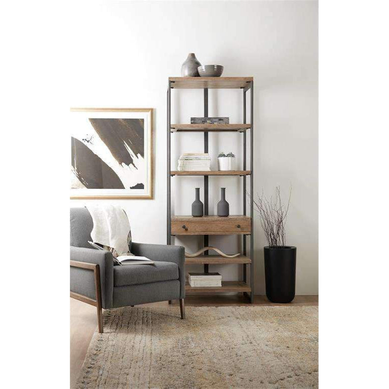 Hooker, Medium Wood Bookcase