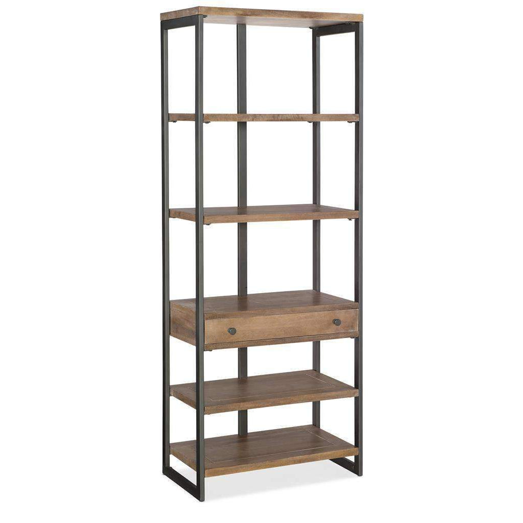 Hooker, Medium Wood Bookcase