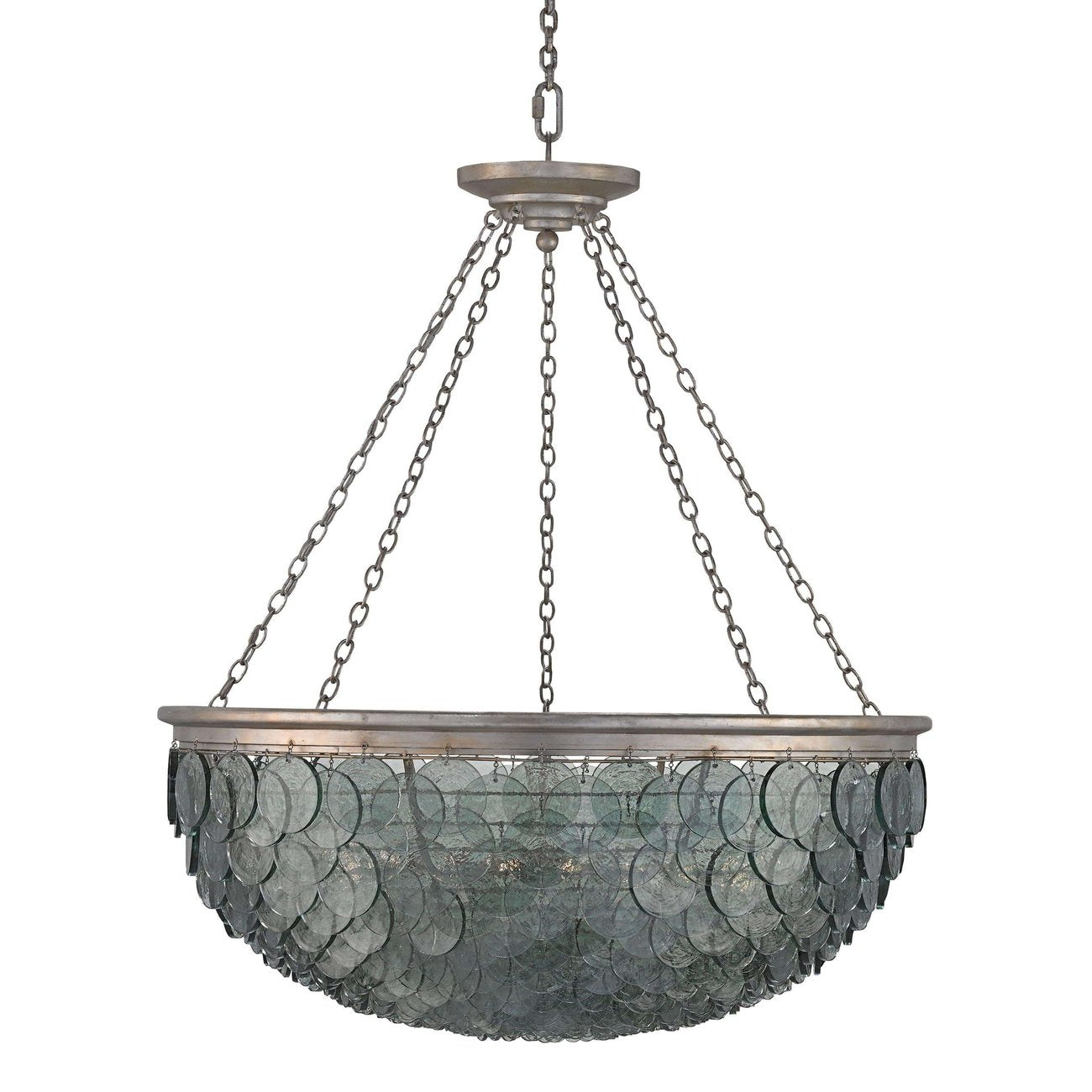 Currey, Quorum Large Chandelier